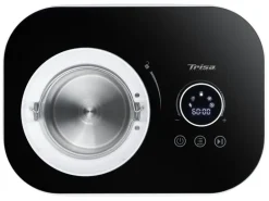 Trisa Glacemaschine La Cremeria Plus 1 l, Schwarz/Weiss