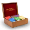 Twinings Holzbox Schwarztee, 6 x 10 Teebeutel