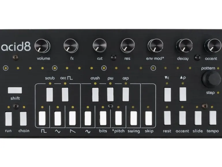 Twisted Electrons Acid8 MKII Hybrid, Desktop-Modul, 8-Bit-Oszillator