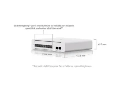 Ubiquiti PoE++ Switch Pro XG 8 PoE 10 Port