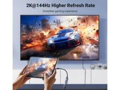 Ugreen Adapter 70444 USB-C auf HDMI 4K 60 Hz Aluminium Schwarz