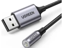 Ugreen Audio-Kabel Adapter USB-A - 3.5 mm Klinke 0.25 m