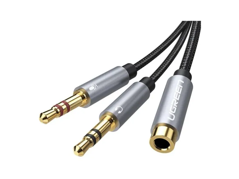 Ugreen Audio-Kabel Adapter 1x3.5 mm Klinke (w) 2x3.5 mm Klinke (m)