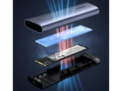 Ugreen Externes Gehäuse M.2 SSD CM767 USB-C, 10Gbps