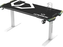 Ultradesk Gaming Tisch Force Weiss