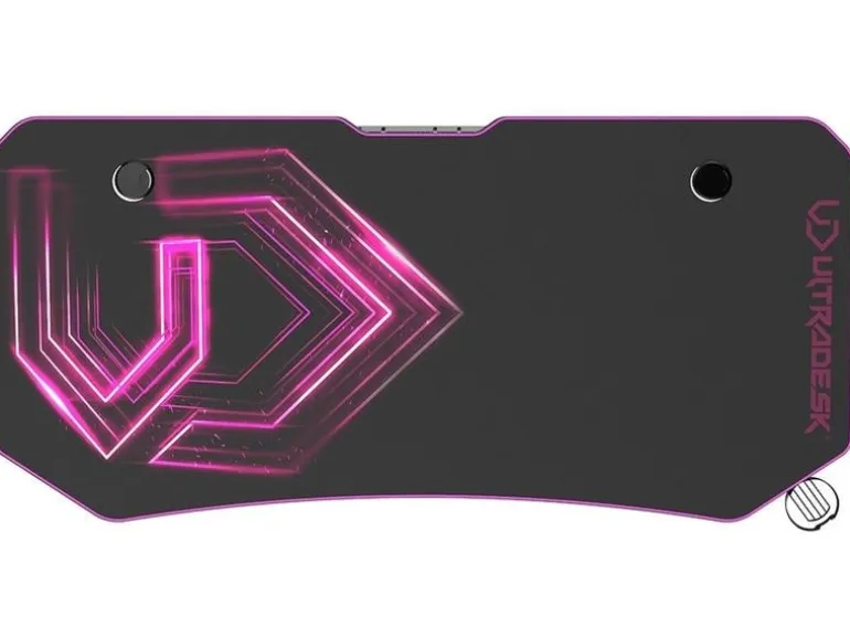 Ultradesk Gaming Tisch Frag XXL Pink