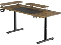 Ultradesk Gaming Tisch Highlander XXL Braun