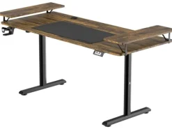 Ultradesk Gaming Tisch Highlander XXL Braun