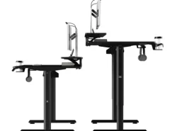 Ultradesk Gaming Tisch Highlander XXL Schwarz