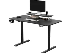 Ultradesk Gaming Tisch Highlander Schwarz