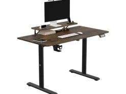 Ultradesk Gaming Tisch Highlander Braun