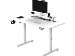 Ultradesk Gaming Tisch Highlander Weiss