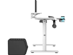 Ultradesk Gaming Tisch Highlander Weiss