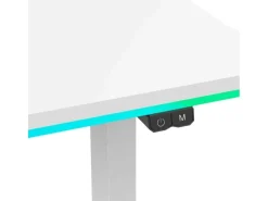 Ultradesk Gaming Tisch Iron Weiss