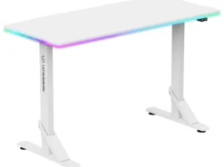 Ultradesk Gaming Tisch Iron Weiss