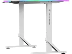 Ultradesk Gaming Tisch Iron Weiss