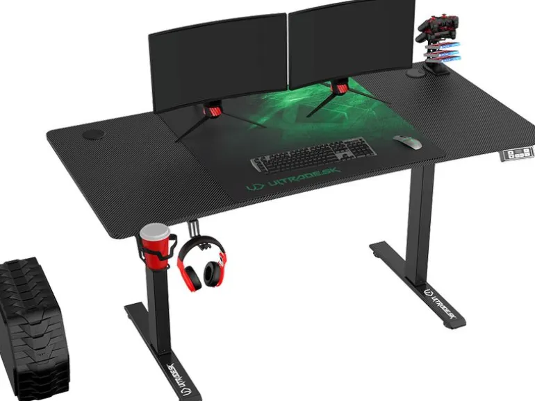 Ultradesk Gaming Tisch Level V2 Grün