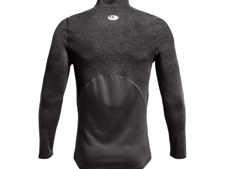 UNDER ARMOUR CG Armor Fitted Langarm Stehkragen Anthrazit