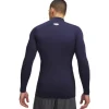 UNDER ARMOUR Cg Armour Mock Compression Langarm Midnight Navy