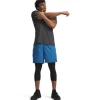 UNDER ARMOUR Vanish Woven Short 2.0 Blau Atmungsaktiv 6 Zoll