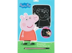 Undercover Fanartikel Kratzbild Set Peppa Pig
