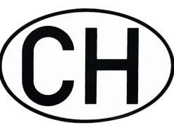 Unitec Hoheitszeichen «CH» für Motorrad zu aufkleben