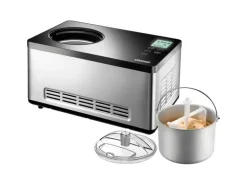 Unold Glacemaschine Gusto 2 l, Silber/Grau
