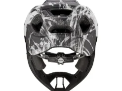 uvex Helm react jr fullface Weiss Matt/Schwarz Matt, 52 - 56