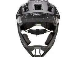 uvex Helm react jr fullface Weiss Matt/Schwarz Matt, 52 - 56