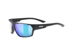 uvex Sportbrille Sportstyle 233 P Schwarzmatt