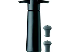 Vacuvin Weinpumpe Wine Saver Schwarz