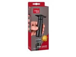 Vacuvin Weinpumpe Wine Saver Schwarz