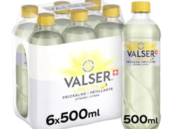 Valser Wasser Prickelnd Zitrone 6 x 0.5 l