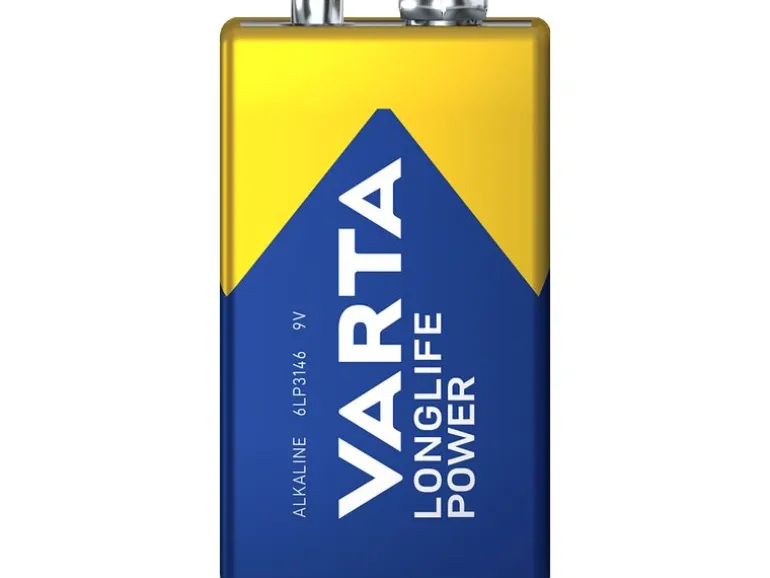 Varta Batterie Longlife Power 9V E-Block , 2 Stück