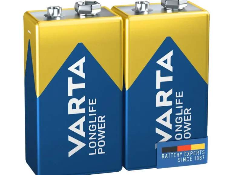 Varta Batterie Longlife Power 9V E-Block , 2 Stück