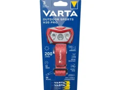 Varta Stirnlampe Outdoor Sports H20 Pro Rot
