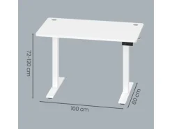 VASAGLE Height-Adjustable Desk