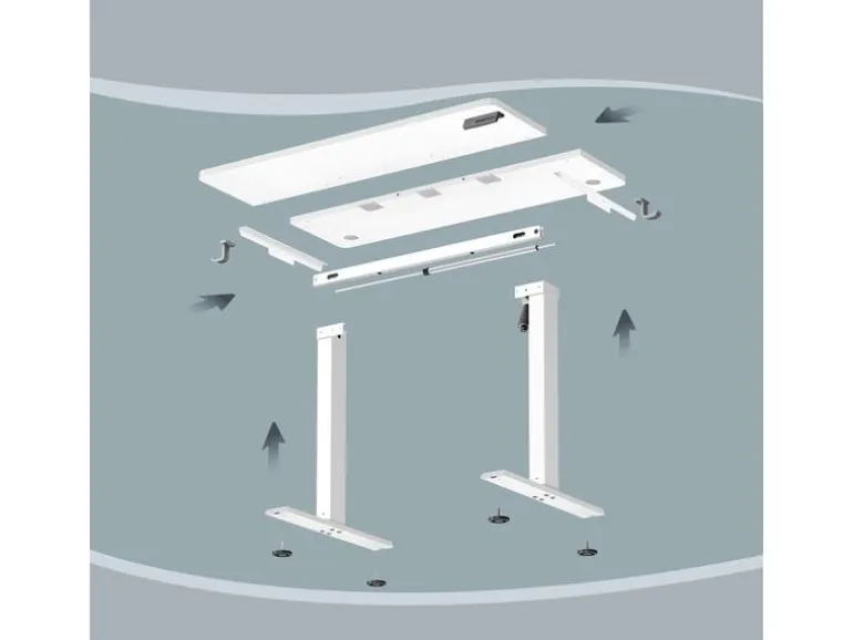 VASAGLE Height-Adjustable Desk