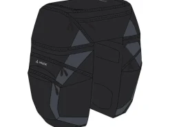VAUDE Gepäckträgertasche Karakorum Pro, black, - Black