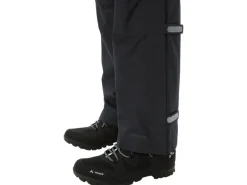 VAUDE Herren Velohose Me Fluid Full-Zip II Schwarz, Grösse XL