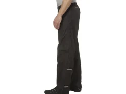 VAUDE Herren Velohose Me Fluid Full-Zip II Schwarz, Grösse XL