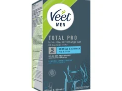 Veet MEN Haarentfernungscreme Intimbereich + Pflegebalsam, 150 ml