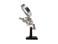 Velleman Platinenhalter mit Lupe, Vergrösserung x 2.5