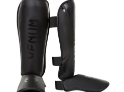 Venum Challenger Standup Shin Guards, Matt/Schwarz GR M