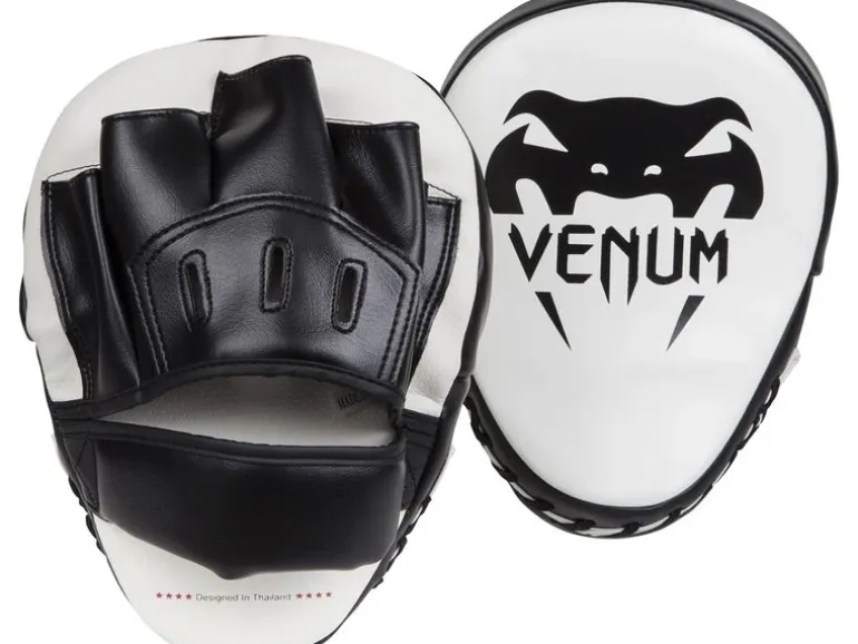 Venum Light Focus Mitts Weiss/Schwarz