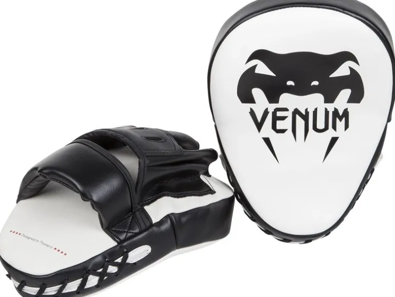 Venum Light Focus Mitts Weiss/Schwarz