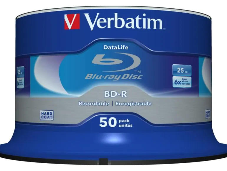 Verbatim BD-R 25 GB, Spindel (50 Stück)