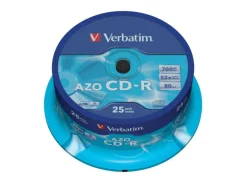 Verbatim CD-R AZO 0.7 GB, Spindel (25 Stück)