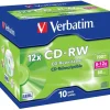 Verbatim CD-RW 0.7 GB, Jewelcase (10 Stück)