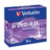 Verbatim DVD+R 8.5 GB, Jewelcase (5 Stück)